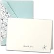 Engraved Kona Floral Thank You Notes