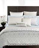 Hotel Collection "Rings" Bedding Queen Quilted Coverlet, 92x96"