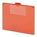 Smead Vinyl Top Tab Out Guides, Letter and 3 x 5 Inches Pockets, Letter Size, Red, 50 per Box (51920)