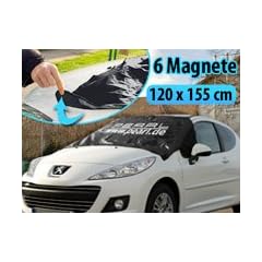 PEARL Fest sitzende Anti-Eis-Scheibenfolie mit Magnet-Fixierung
