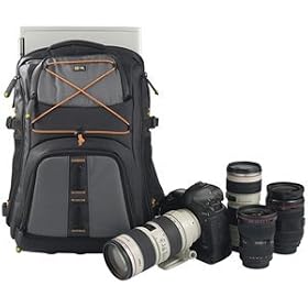 Case Logic SLRC-4 SLR and Computer Backpack (Black) by Case Logic