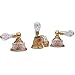 Phylrich K180024 024-Satin Gold Bathroom Sink Faucets 8 Lav Faucet Louis XIV Cut Crystal Lever Handles