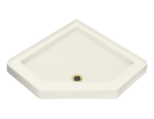 KOHLER K-9866-96 Profile Neo-Angle Shower Receptor, Biscuit