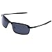 Polarized Aviator Sunglasses Metal Boating Rectangle Half Frame Black Resin Lens for Men 100UV Protection Driving Summer Beach Golf Fishing