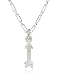 Dogeared Simple Truth Positivity, Little Arrow Necklace, 16"+2" Extender