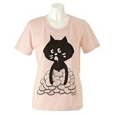 (ネネット）ne-net　今季ビスケットにゃーTシャツ （女性）　3色入荷 (ピンク)