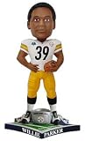Pittsburgh Steelers Willie Parker Super Bowl 43 Champion Forever Collectibles "Ring" Bobble Head