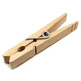 Whitney Design Heavy Duty Wood Clothespins - 50 ea