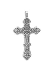 2" Ornate Antique Cross