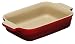 Le Creuset Stoneware Rectangular Dish, Cerise, 19 cm