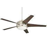 Emerson Fans CF955BS 54" Midway Eco Contemporary Energy Star Steel Ceiling Fan w/ Light & Remote
