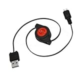 Oriongadgets Retractable Sync & Charge USB Cable for HTC Droid Incredible ( ....