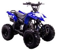 110cc Four Wheelers 7" Tires Atvs, Blue