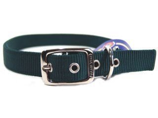 Double Thick Nylon Deluxe Dog Collar, 1
