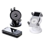 ipod nano touch: Rotating iPod Holder In Black (iPod Touch, iPhone, Nano, Mobile Phones) Can Fit To Dashboard Or Air Vents.