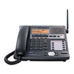 Panasonic KXTG4500B 5.8GHz Dual Handset Cordless Phone w/Ans.