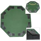 2 in 1 Table Top with Carrying Bag: Poker/Blackjack