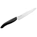 Kyocera Revolution Series 5-Inch Micro Serrated Utility Knife, White Blade