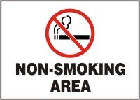 NON-SMOKING AREA WGRAPHIC