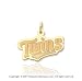 14k Yellow Gold Minnesota Twins Classic Style Pendant