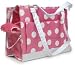 Pet Supplies : SS Carrier Pampered Pink/Polka Dots