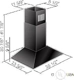 Elitair Hoods D3-I-6090-SS