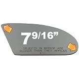 1989-1997 MERCURY COUGAR Convex, Passenger Side Replacement Mirror Glass by Automotive Mirror Glass