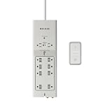 Buy Belkin AG110030-04 Energy Saving Surge Strip for Home Theater  by Belkin