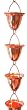 Copper Rain Chain Large Cup/Bell - 8 ft