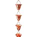 Copper Rain Chain Large Cup/Bell - 8 ft