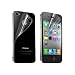 3 Films Avant et Arri�re pour Iphone 4 et 4S