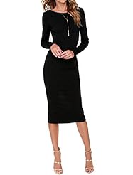 Sexy Spring Winter Cotton Backless Long Sleeves Bodycon Dress/Party Dress 
