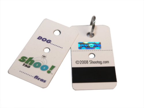shoo!TAG Flea and Tick Barrier Tag for Dogs, 2 Tags