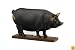 October Hill Fun and Fancy Chalkboards, Decorative Sculpture Art, Sow Pig, 20-Inch Long