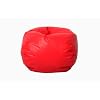 Comfort Research Classic Vinyl Bean Bag, Red