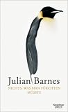 Nichts, was man f&uuml;rchten m&uuml;sste - Julian Barnes