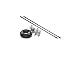 4' DUAL CB ANTENNA KIT BLACK