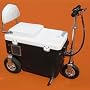 White 300 Watt Cruzin Cooler Scooter with FREE Seat & FREE Shipping