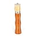 William Bounds Robert Wilhelm Pep Art Tulip 27804 Wooden Salt and Pepper Combo Mill, Natural and Mocha