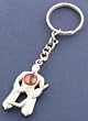 Chicago Blackhawks Goalie Keychain
