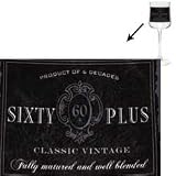 60th Birthday Wine Glass - Funny & Unique 60th Birthday Gift