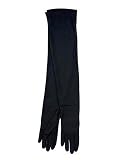 Long Black Gloves Adult