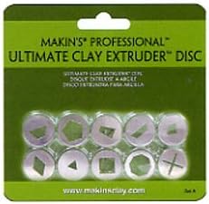 Clay extruder for the die-cut chip set A (japan import) by Sino Associates