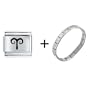 Aries Symbol Italian Charm