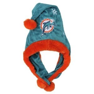 Miami Dolphins NFL Thematic Santa Hat