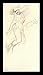 Edgar Germain Hilaire Degas (Lala, with the teeth hanging on the trapeze) Framed Art Poster Print - 11 X 17