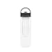 23oz Fruit Infuser Water Bottle with Loop Cap - BPA free - Black