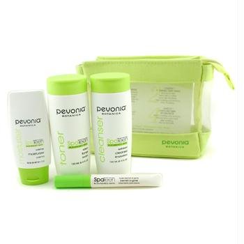 SpaTeen Blemished Skin Kit: Cleanser + Toner + Moisturizer + Blemish-B-Gone + Bag - 4pcs+1 Preisvergleich