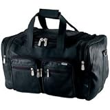 "Embassy Italian Stone Design 19"" Genuine Buffalo Leather Tote Bag"