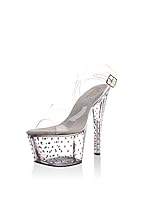 Pleaser Sandalias de tacón (Transparente)